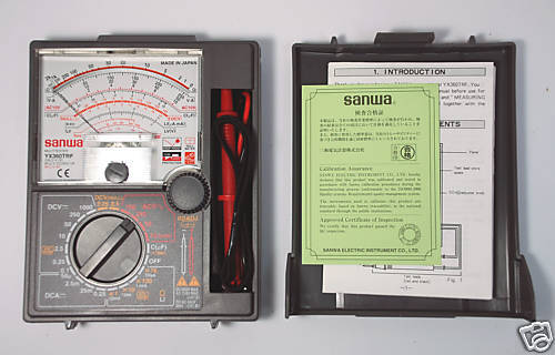 SANWA Linear Multitester YX 360TRF Multimeters Japan  