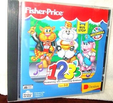 Fisher Price 123s featuring the counting critters  