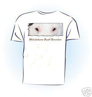 Bull Terrier  The Eyes Have It Custom Made Tshirt  