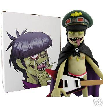 kidrobot WHITE Gorillaz MURDOC edition NEW in BOX RARE  