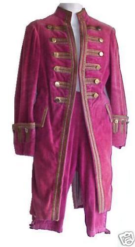 MARIE ANTOINETTE NAPOLEONIC SWASHBUCKLER VELVET OUTFIT  