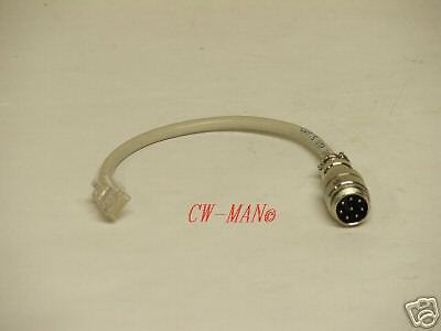 Yaesu 8 Pin ROUND To Yaesu 8 Pin MODULAR Mic Adapter  