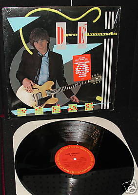 Dave Edmunds D E 7th Columbia LP in Shrink w Sticker