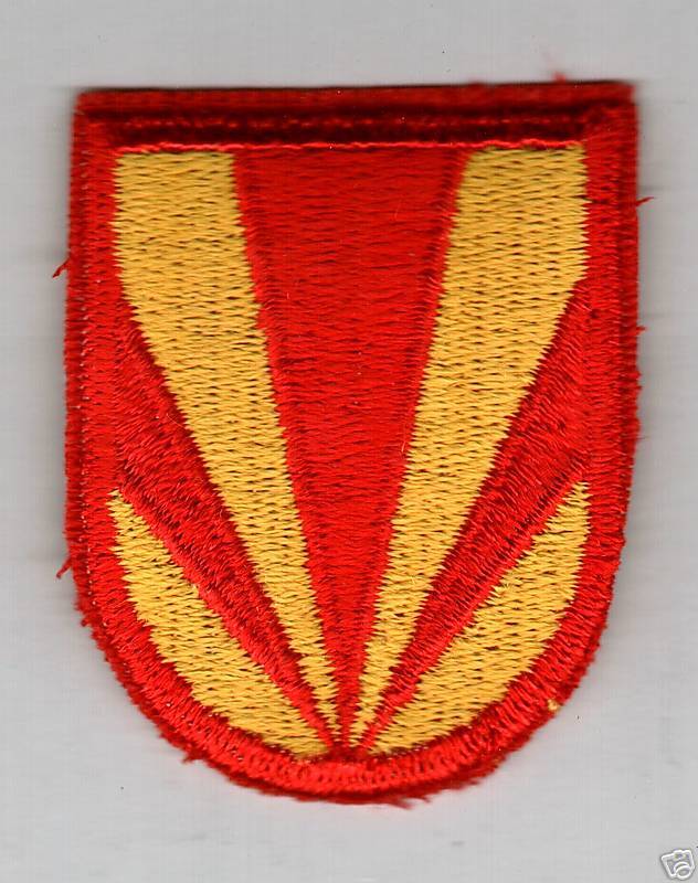 AIRBORNE BERET FLASH 4th AIR DEFENSE ARTILLERY 3rd BN  