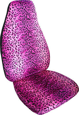 NICE PINK LEOAPRD CAR SEAT COVERS