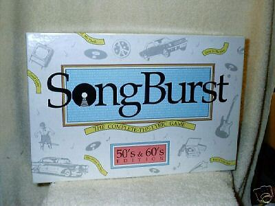 Song Burst Game 50s & 60s Edition Hersch  