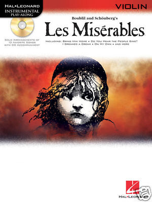 LES MISERABLES   VIOLIN PLAY ALONG BOOK & CD  