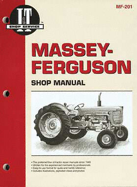 Shop Manual Massey Ferguson Covers 1085 1135 & More  