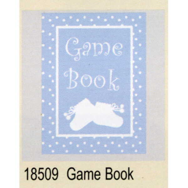 Perfectly Periwinkle Game Book Baby shower  
