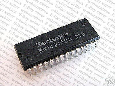 Technics SL P8 CD player, remote command decoder IC  
