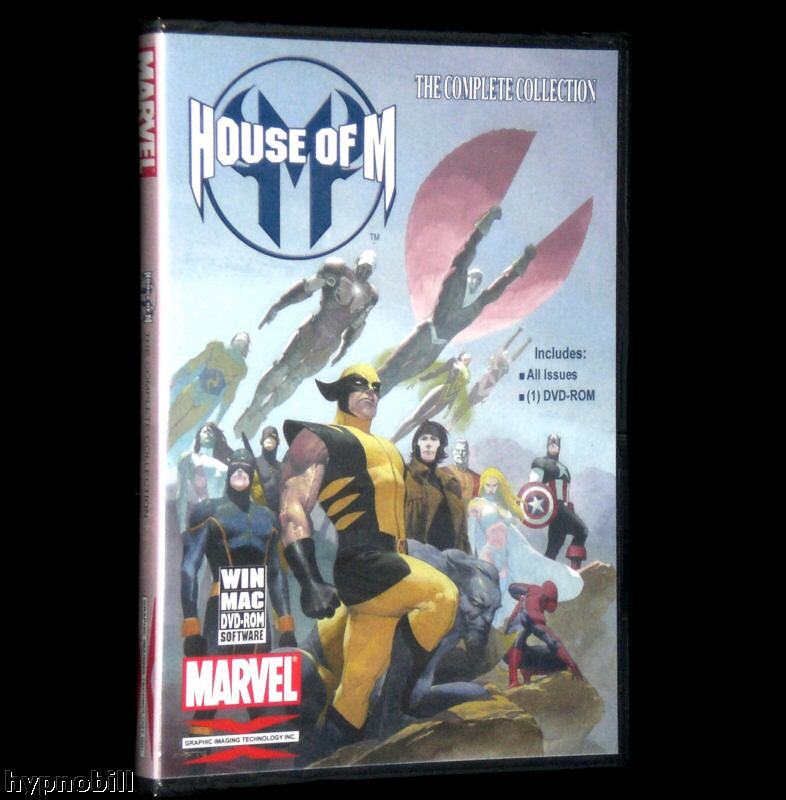 NEW MARVEL House of M Complete Comic Collection DVD ROM  