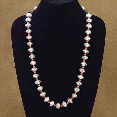   SILVER CORAL MERCURY DIME NECKLACE Retail Price $2,799.99  