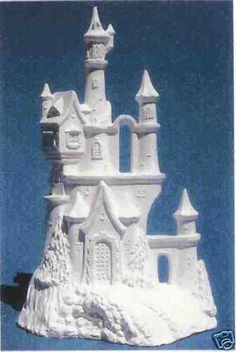 MYSTICAL CASTLE CERAMIC BISQUE U PAINT FANTASY  