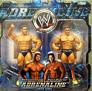 WWE La Resistance Adrenaline #8 Wrestling Figures  