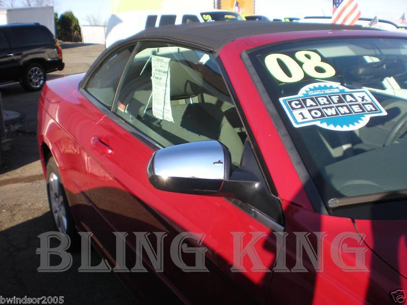 07 08 09 2010 Chrysler Sebring chrome MIRROR HANDLE kit  